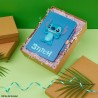 carnet couverture 3d et stylo stitch disney