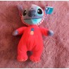 peluche stitch pyjama rouge