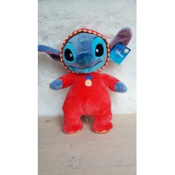 peluche stitch pyjama rouge