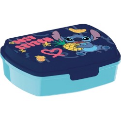 boîte à déjeuner rectangulaire disney stitch