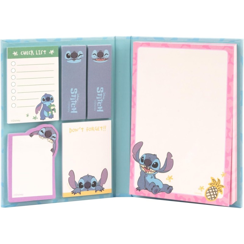 Coffret 16 Stylos à Paillettes Disney Stitch – Couleurs Éclatantes